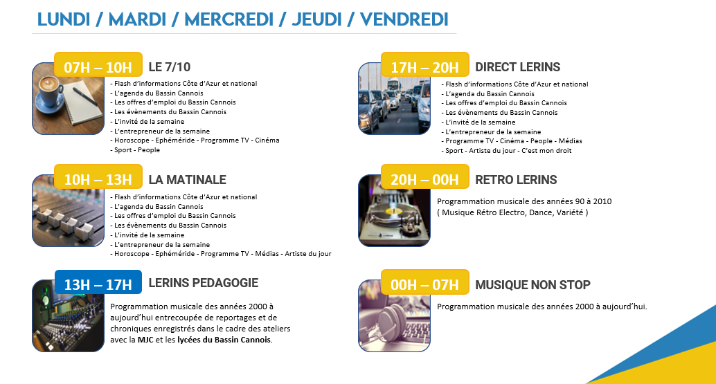 Grille des programmes